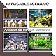 BAIFULAI Keramik Versteck, 3 Stück Aquarium Höhle,Fisch Tank Zubehör, Aquariendeko, Garnelenhöhle Fisch Zuhause, Fisch Garnelen Versteck, Keramik Ablaichhöhle für Aquarium Fisch Tank (Vase)