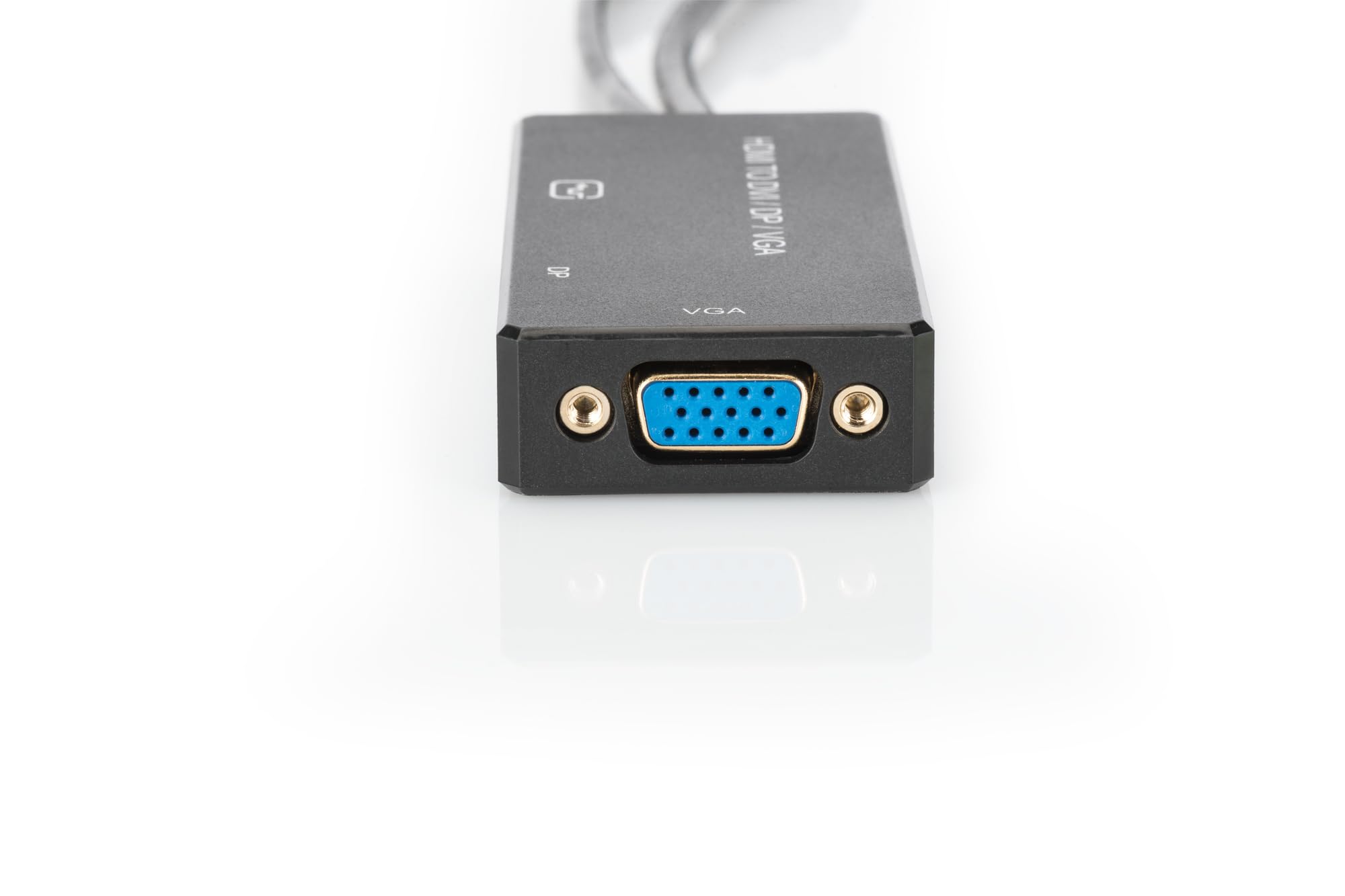 Assmann Videokonverter HDMI DVI DisplayPort VGA Schwarz