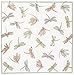 Caspari - Party Paper Napkin Set, Dragonflies Paper Cocktail Napkins, Pack of 20, Multicolor (9860C)