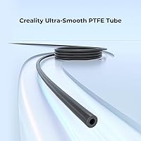 Vista 3 de Creality Upgrade Kit de impresora 3D con tubo de PTFE ultra suave 1M, cortador de tubo de teflón PTFE, accesorios neumáticos y calcetines MK8