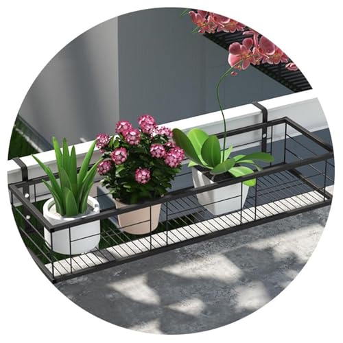Sécuriser vos plantes suspendues avec le support à fleurs en fer forgé noir
