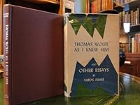 Thomas Wolfe as I Knew Him and Other Essays 0804002908 Book Cover