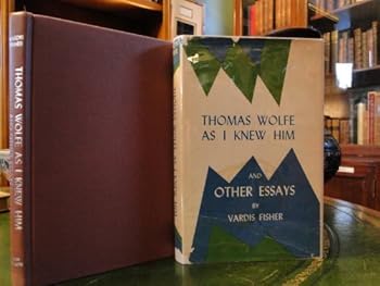 Hardcover Thomas Wolfe As I Knew Him And Other Essays Book
