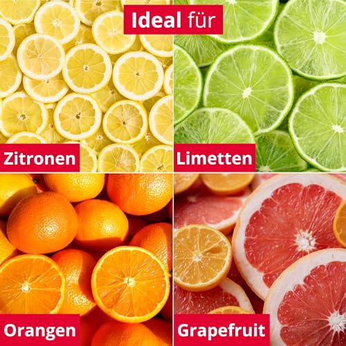 Westmark Zitrus- und Orangenpresse, Fassungsvermögen: 250 ml, Glas, Transparent, 30822260 4