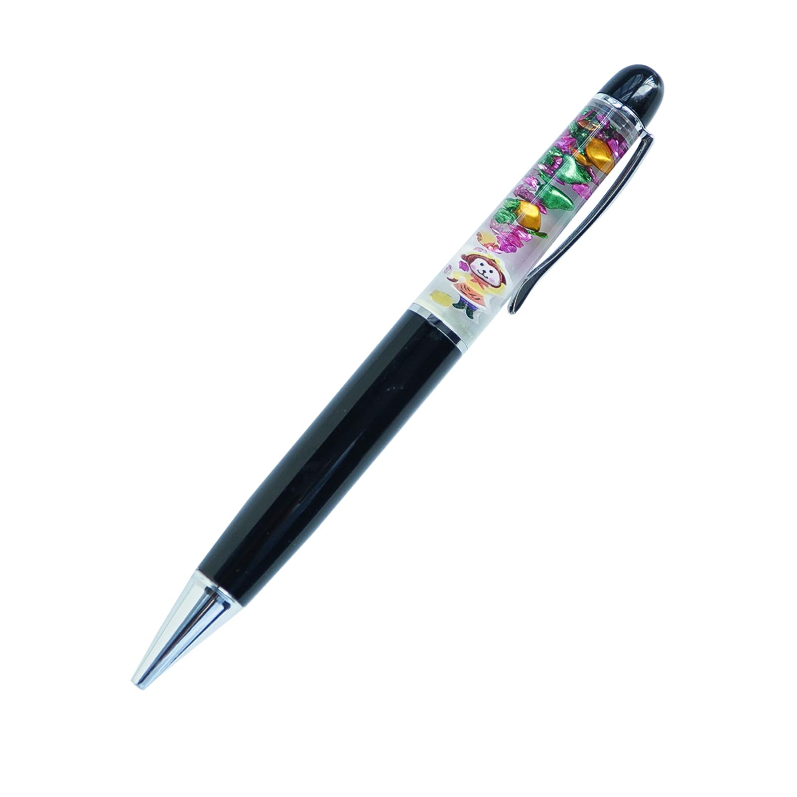 Sikyby Monkey Fun Pens Cute Floater Floating Liquid Writing Journaling Office Pen Unique Present Gifts — image 1