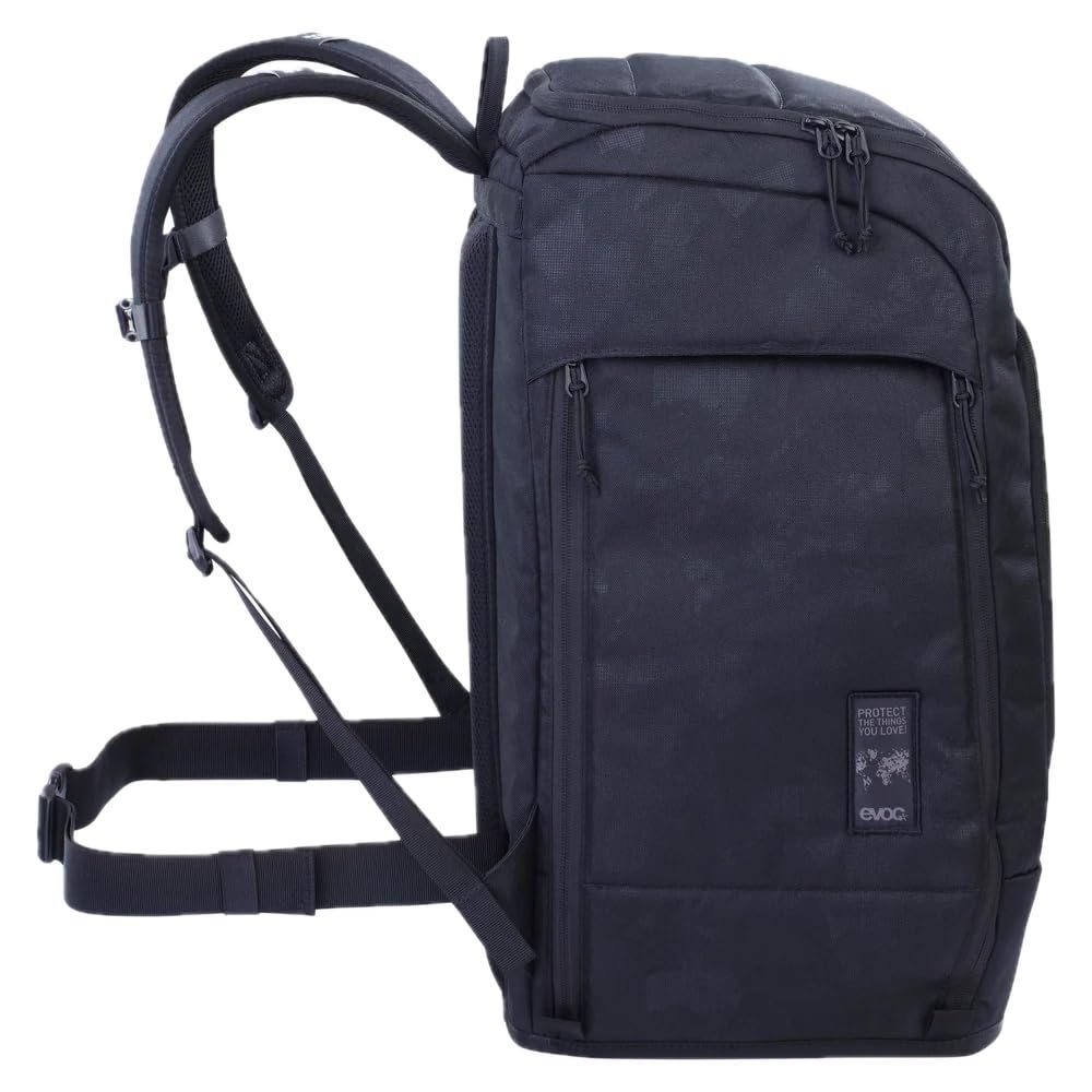 Mochila de senderismo EVOC SUMMIT 20, mochila (mochila deportiva con sistema de transporte ergonómico, mochila de senderismo con 20 litros de capacidad), azul real