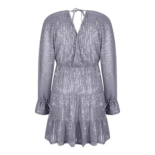 Robe de soirée longue sous le genou manches longues pour galber sans complexes