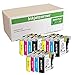 Inkjetcorner 12 Pack Compatible Ink Value Combo for Brother LC103 LC101 LC103XL BLC103 MFC-J285DW MFC-J470DW MFC-J475DW MFC-J650DW MFC-J870DW MFC-J875DW (3 Black 3 Cyan 3 Magenta 3 Yellow) LC103BK LC103C LC103M CL103Y (Latest Chip Installed)