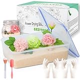 Eazy2hD Silica Gel Flower Drying Crystals Desiccant 5LBS with Sealed Container & Gloves for Wedding Flowers Bouquet Preservation Kit