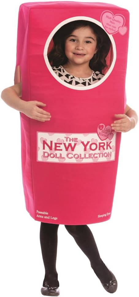 Dress Up America Girls New York Doll Box Costume