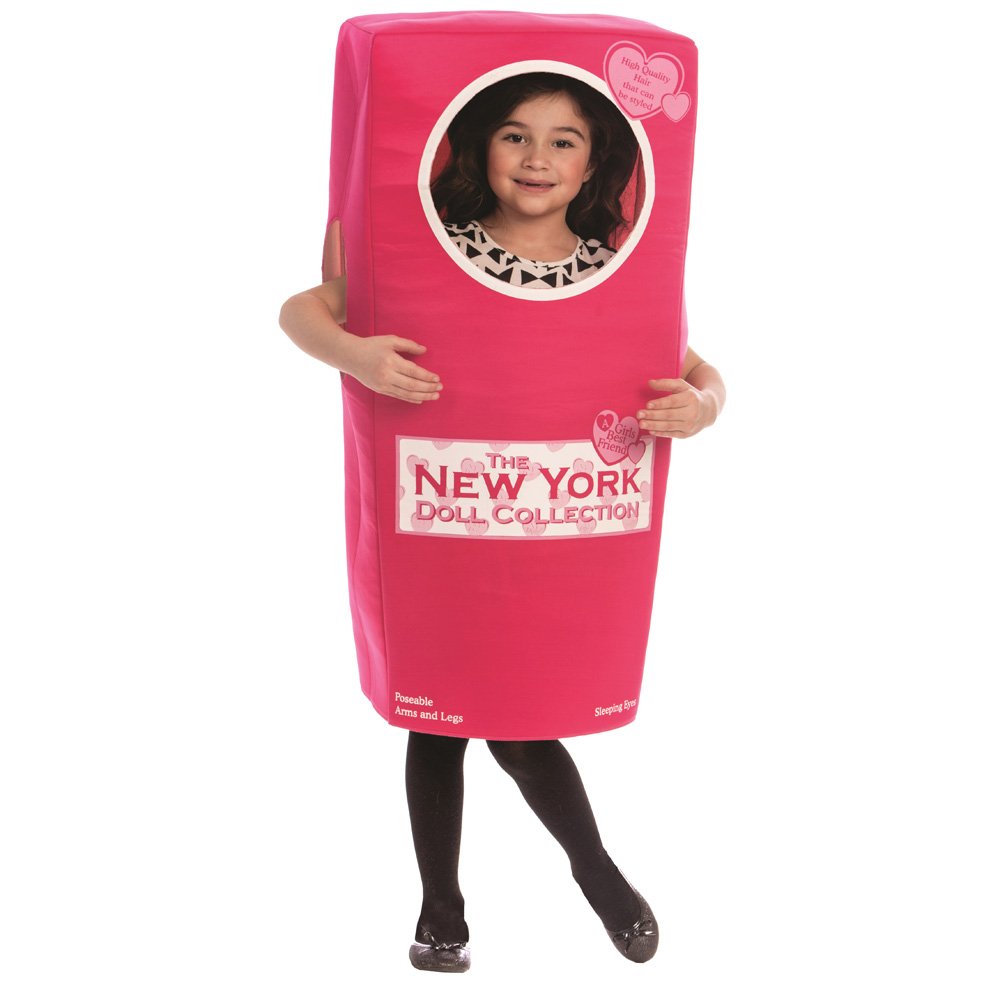 Dress Up America Girls New York Doll Box Costume