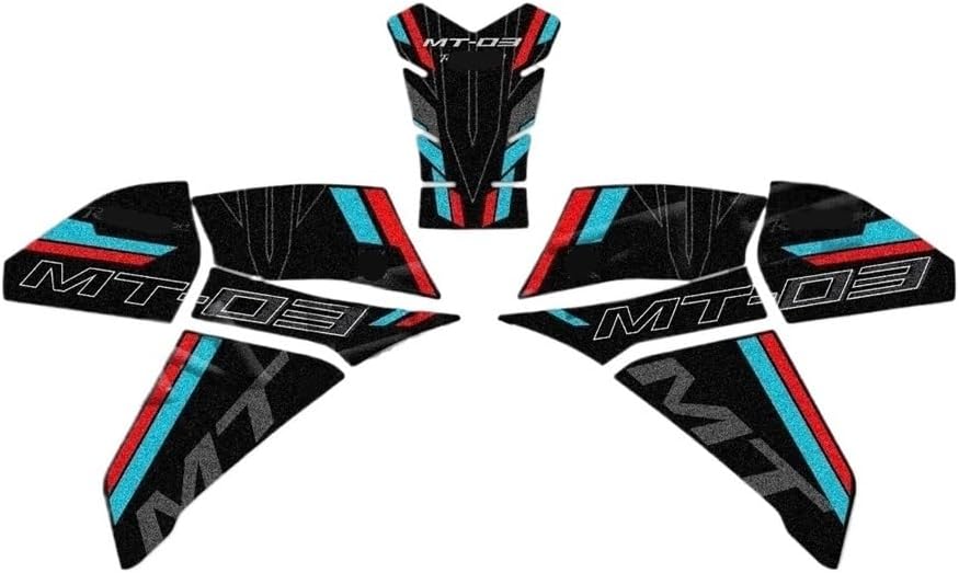 Tank Traction Pad for MT-03 Mt03 Motorcycle Fuel Tank Pad Protection Grips Sticker Anti-Slip Decal Accessories