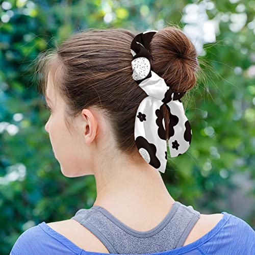 Chouchous lapin en satin pour sublimer votre queue de cheval