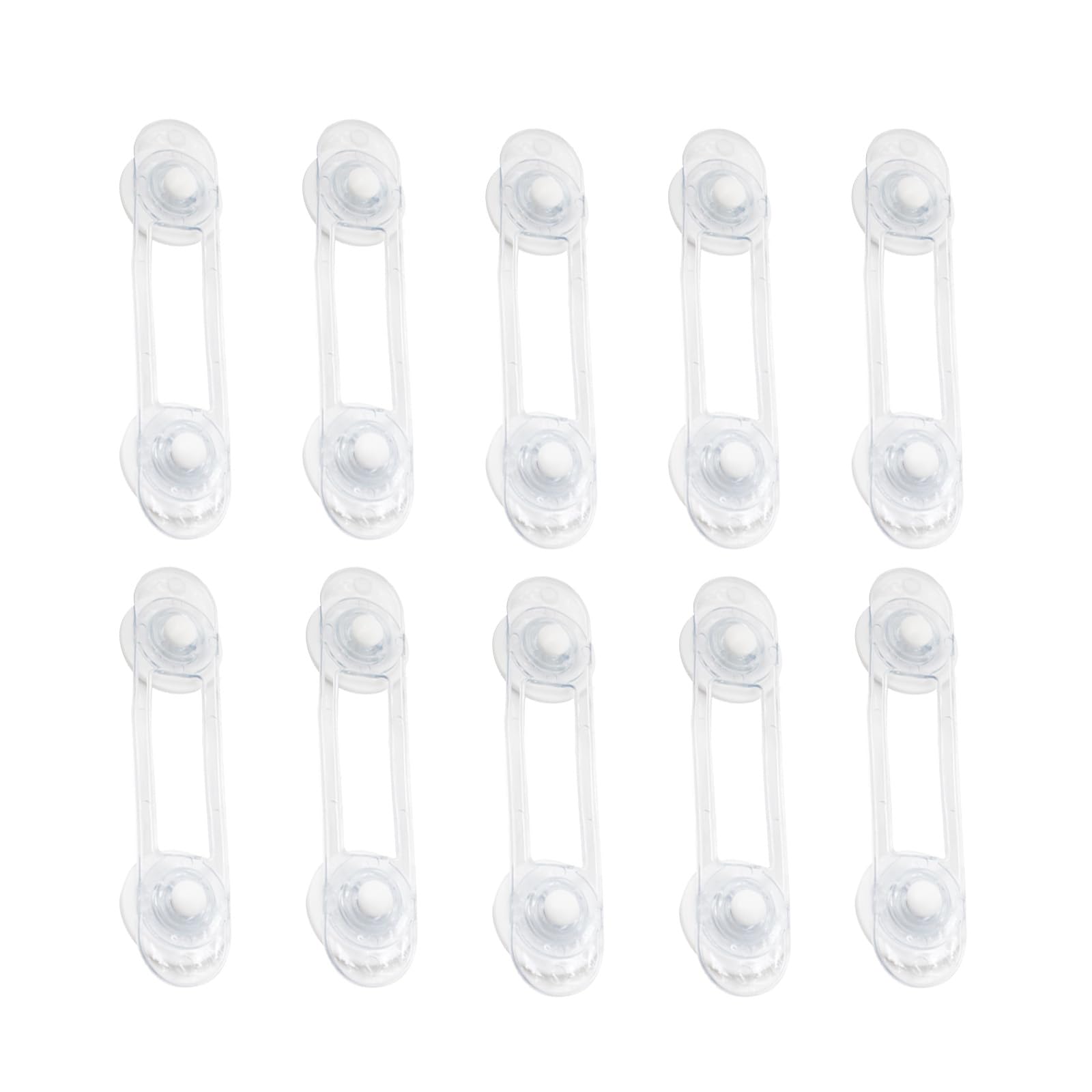 10 pièces Verrouillage Sécurité Enfants – Sangle Réglable (11 cm) avec Adhésif 3M, Sans Perçage, Sans Outil, Pour Réfrigérateur & Lave-Linge – Protection Bébé Autoadhésive