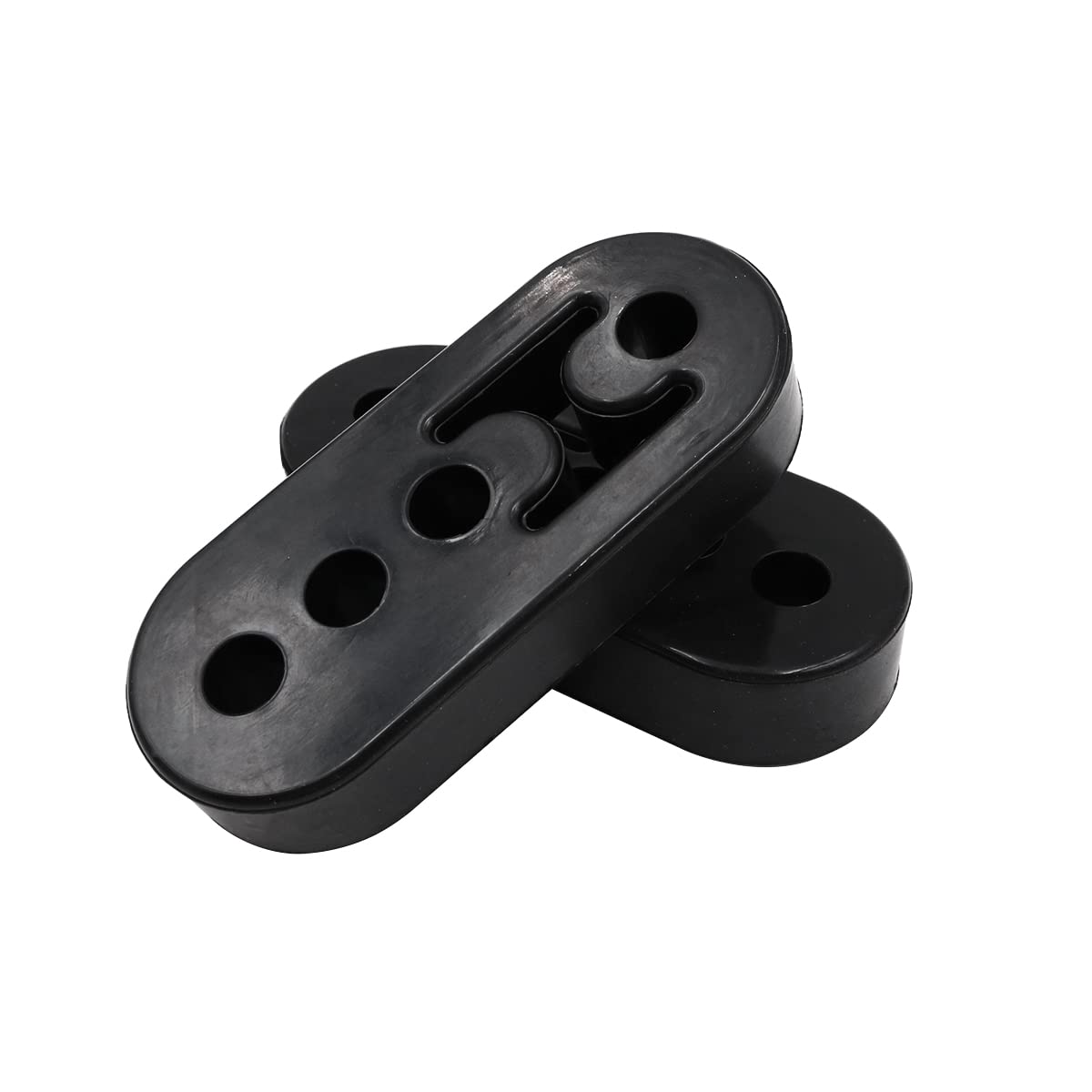 2 Stuks Universele Rubber Uitlaat Hanger 4 Gat Beugel Voor De Meeste