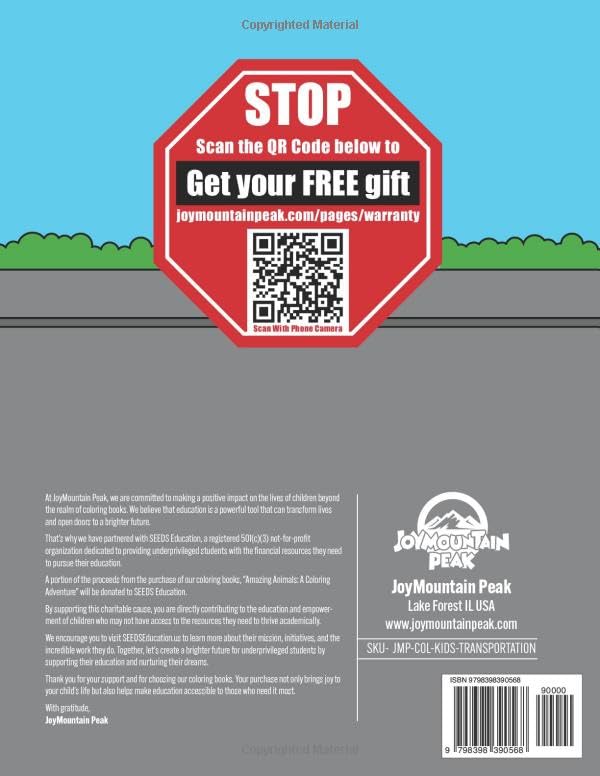 Miniatura 2 de Transportation Treasures A Coloring Adventure