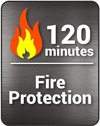 Hollon Hs-750E 2 Hr. Fireproof Home/Office Safe, 2.43 Cu. Ft., Electronic Keypad Lock Charcoal Gray #TOP2