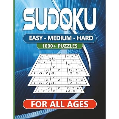 1000+ Sudoku Puzzles for All Ages