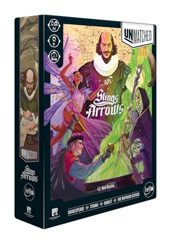 Unmatched Slings Arrows iello IEL70268 juego de cartas coleccionable