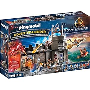 PLAYMOBIL Adventskalender 70778 Novelmore Darios Werkstatt, Ab 4 Jahren