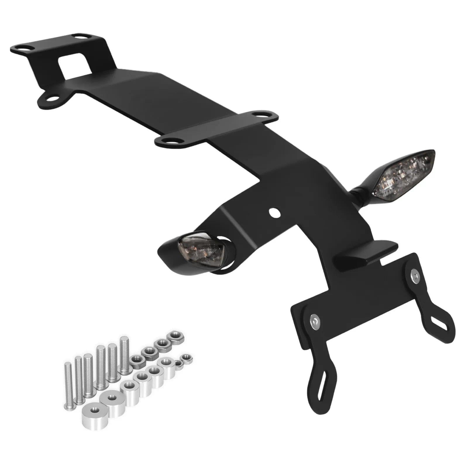 XSR 700 Fender Eliminator - Portatarga posteriore compatibile con XSR700 2015-2025 Smoke