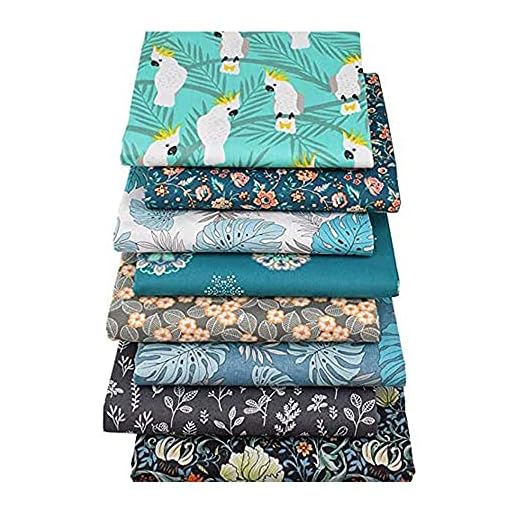 SDFF Tissus en Couture, Tissu à Coudre, Tissus au Metre, Tissus Coton Couture, Tissus en Coton pour Patchwork, Patchwork de Tissu au Metre, pour la Couture, la Courtepointe, Le Bricolage