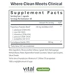 Hyperbiotics Vital Nutrients Prebiotic and Probiotic for Women and Men | 60 Billion CFU | Pre and Probiotics Supports Digestive Health, Constipation, Diarrhea, Gas & Bloating | 60 Vegan Capsules - Image 2