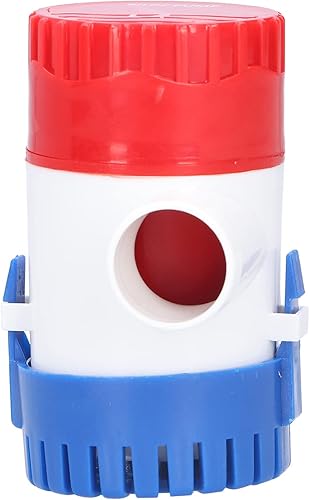 Miniatura 8 de Kit de bomba de sentina sumergible para barco, 12 V24 V, 3505007501100 GPH de acero inoxidable, carcasa ABS, resistente a la corrosión, filtro de