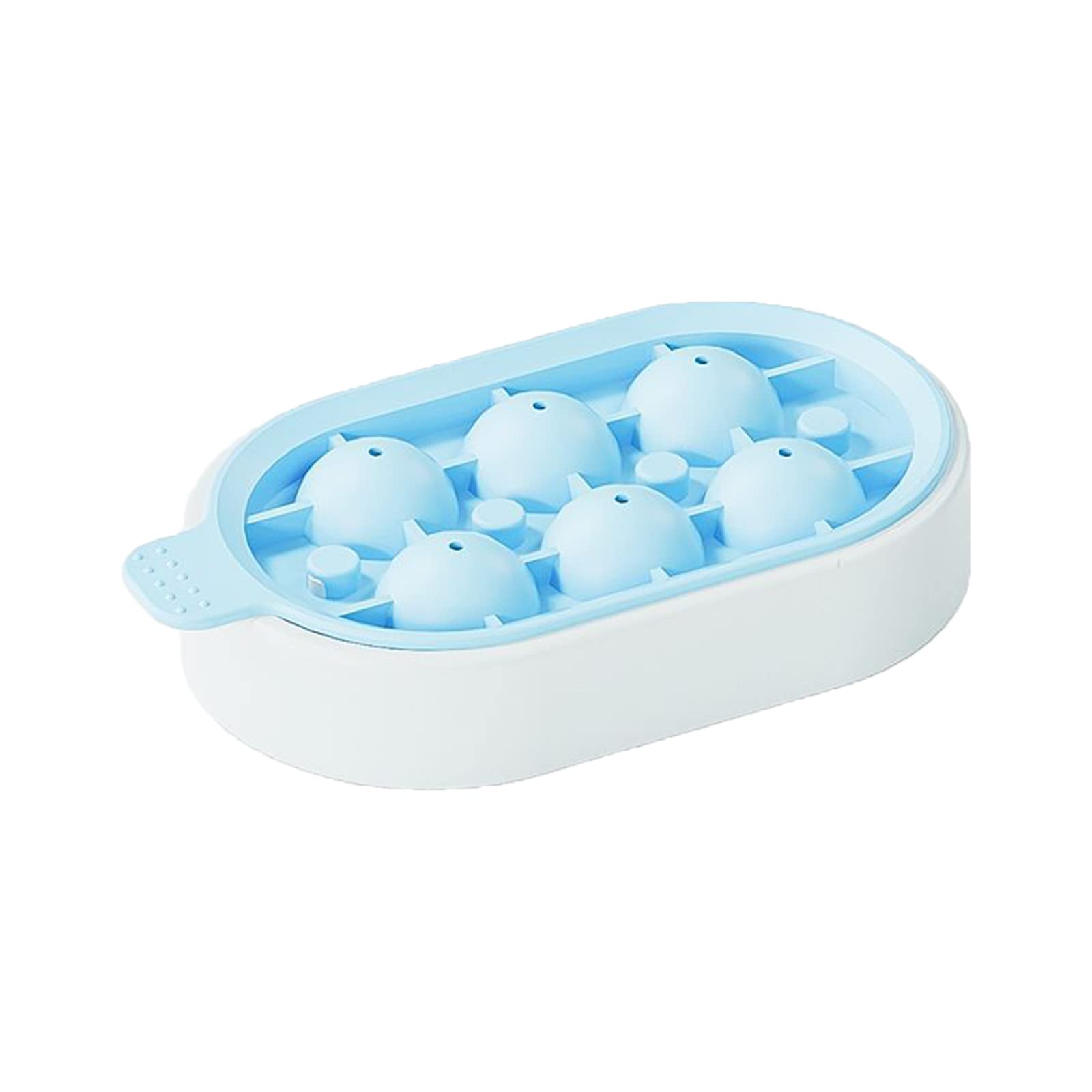 Buxuaaaa Cube Tray Silicone Trays with Removable Lid Easy Release Flexible Ice Trays Stackable Mold for Cocktail Tray Silicone Small