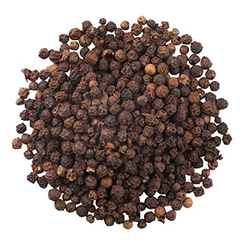 Whole Black Pepper, 8 Pounds – Dried Peppercorns, Kosher, Vegan, Bulk Spice. Strong Pungent Flavor. Rich In Minerals. Great For Spicing, Seasoning. Perfect For Grinder Refill. #TOP2