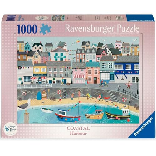Ravensburger Puzzle 1000 Teile, Coastal Harbour - Puzzles für Erwachsene ab 14 Jahren, 70 x 50 cm, Puzzle für Erwachsene… – Ansicht 1