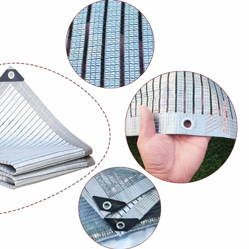 Toldo de aluminio para camping y terrazas con ojales perimetrales 3