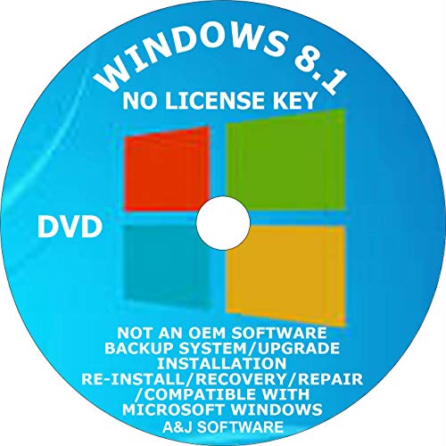 WINDOWS 8.1 DVD SUITE. 64-BIT FACTORY FRESH RECOVERY FIX REINSTALL REPAIR REPLACE RECOVERY INSTALL COMPATIBLE WITH MICROSOFT WINDOWS