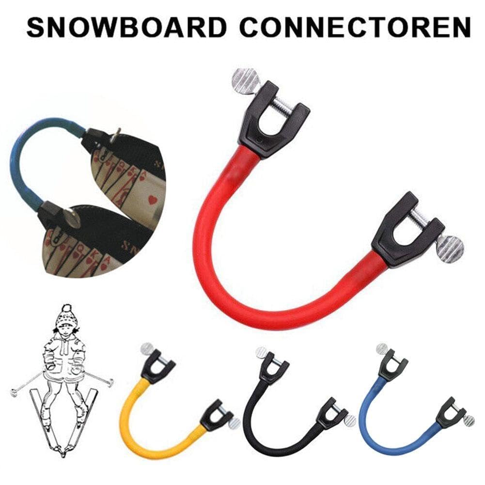 Connecteur De Ski Pour Enfants – Entraîneur Rouge Facile à Installer, Pour Débutants