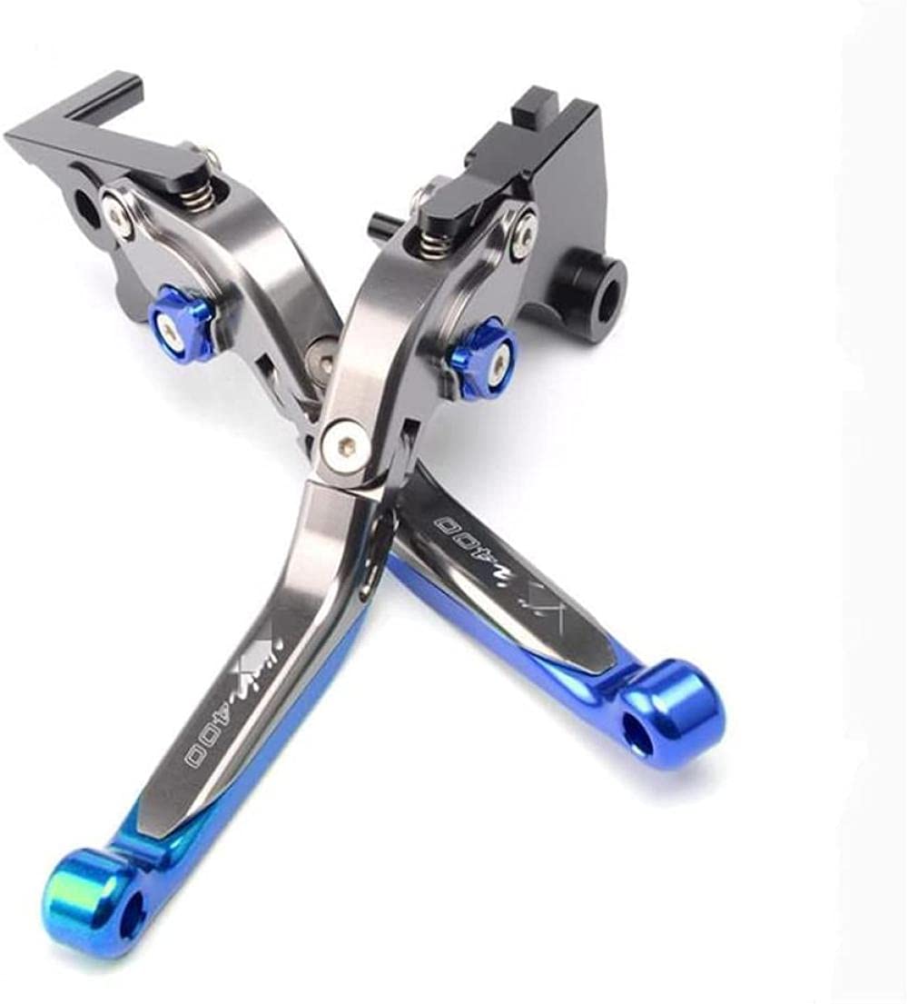 Levers Parts,Fit for K/aaSaKi N-Inja400 Z400 2018 2019 2020 2021 Motorcycle Adjustable Foldable Handle Grips Brake Clutch Levers Kit L