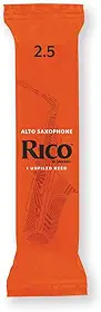 Palheta Sax Alto 2.5 (unidade) D'Addario Woodwinds Rico Reeds 50/RJA0125-B50