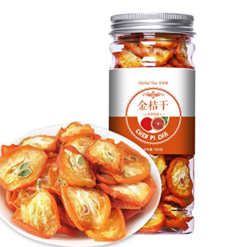 Kumquat séché 100g Fleur Fruit Herbes Thé Tout le thé naturel de thé floral à base de plantes