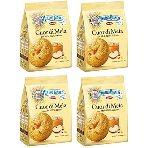 Mulino Bianco Cuor Di Mela 250g From Italy Pack of 4 Cover
