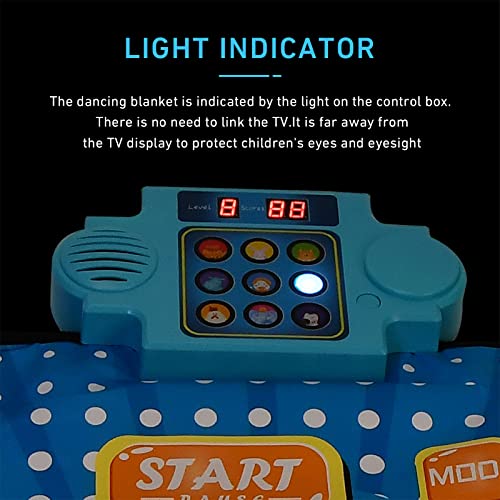 Dance Mat-Kids Dance Mat-Electronic Dance Pad Game Toy For Kids-Dance Mat With Led Lights,Built-In Music,Adjustable Volume,5 Game Modes-Dance Mat Gift For 3-12 Year Old Girls Boys(Animal Style) #TOP1