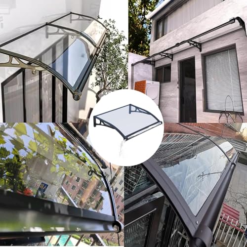 Toldo de aluminio contra la lluvia en la puerta 5
