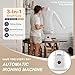 Automatic Ironing Machine 3.0, 3-in-1 Clothes Dryer & Iron for Shirts, Trousers, Dresses & More | Hands-Free Home Garment Care with Adjustable Time & Temperature | 1250W Fast Drying System