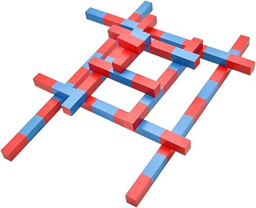 Miniatura 3 de Kghios Montessori - Varillas numéricas Montessori, juguetes de matemáticas Montessori, material para niños pequeños, herramientas educativas,