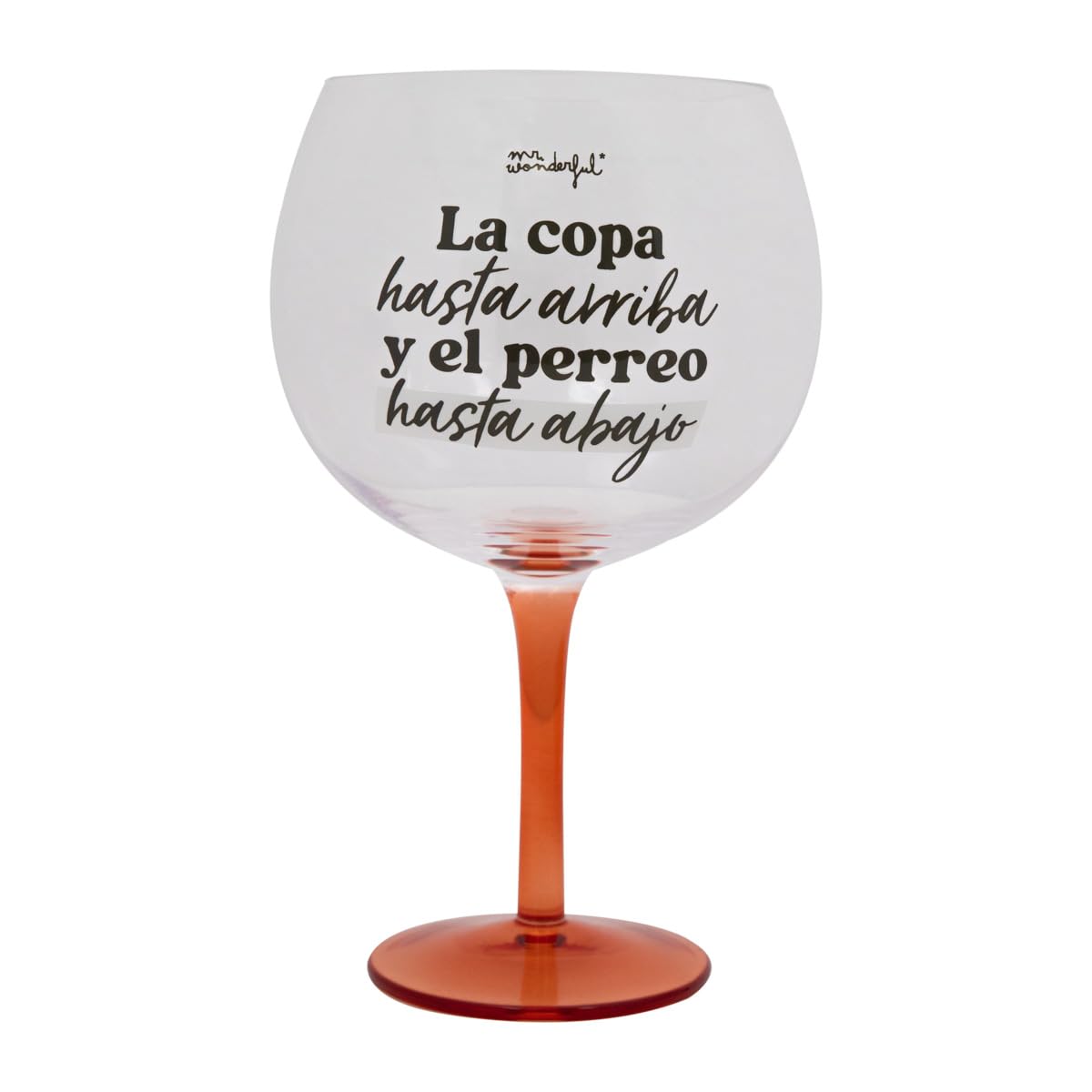 Mr. Wonderful WOA11773ES Copa de vino - Seco o afrutado, ¡brindemos por esta madre que tiene el cielo ganado, 470 Mililitros. — view 12