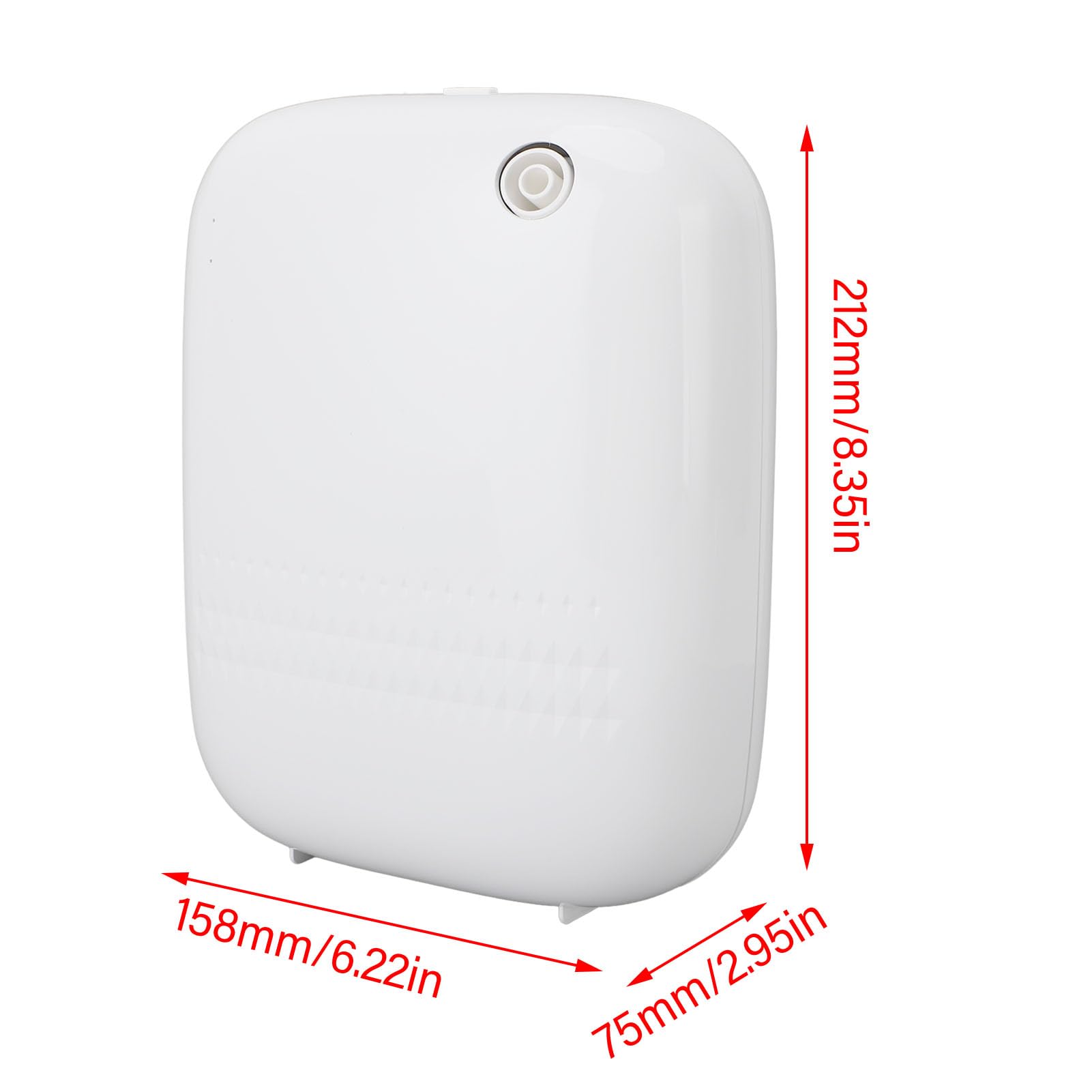Fdit Diffusore Bluetooth Aromaterapia Intelligente, Controllo Smart e Copertura Uniforme per Casa Hotel Spa Ufficio (Spina europea 110-220 V)