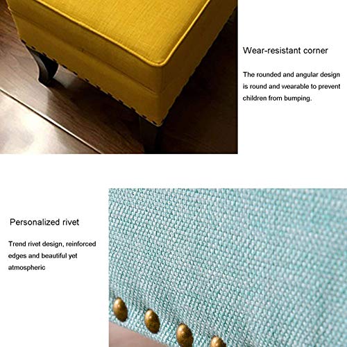 Taburete de pie elegante para decoración del hogar y almacenaje 6
