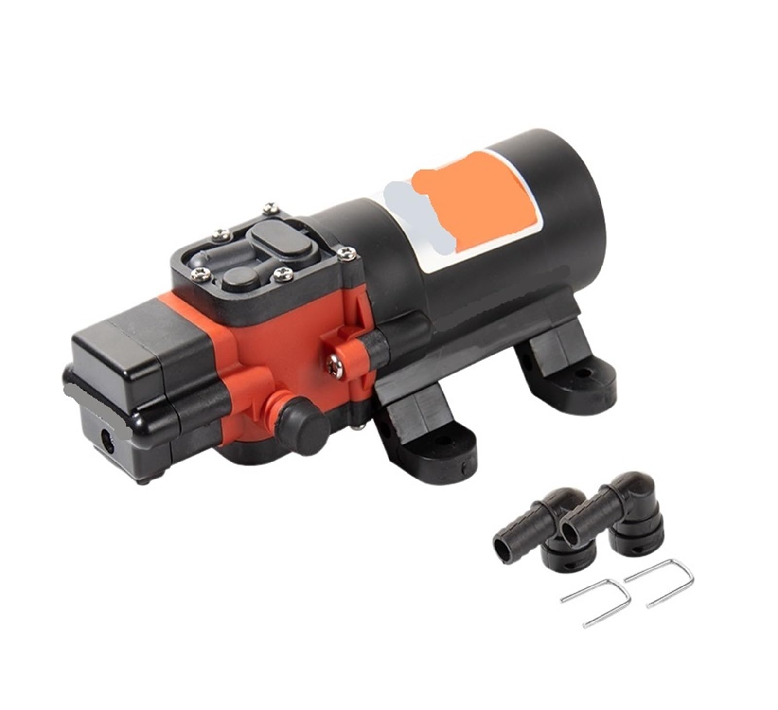 12V Portable Water Diaphragm Pump 35PSI, Self-Priming Pressure Pump