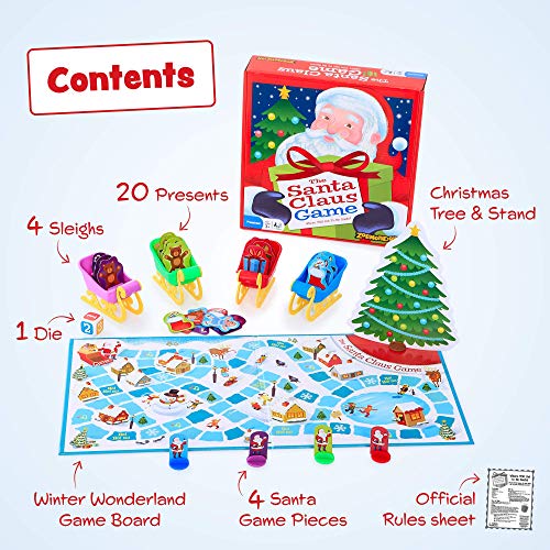 Zobmondo!! The Santa Claus Game, Great Christmas Board Game For Boys and Girls, Award-Winning Educational Game, Kids’ Game for Ages 3 and Up Zobmondo!! The Santa Claus Game, Great Christmas Board Game For Boys and Girls, Award-Winning Educational Game, Kids’ Game for Ages 3 and Up