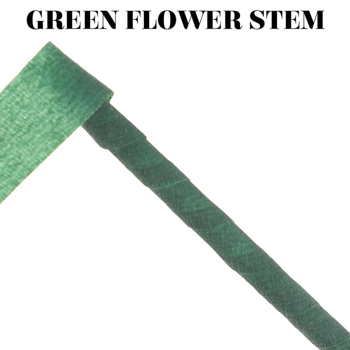 Green Floral Tape 2 Rolls DIY Bouquet Stem Wrap Tape for Floral Arrangement and Wreath Making Supplies Crafting Tool