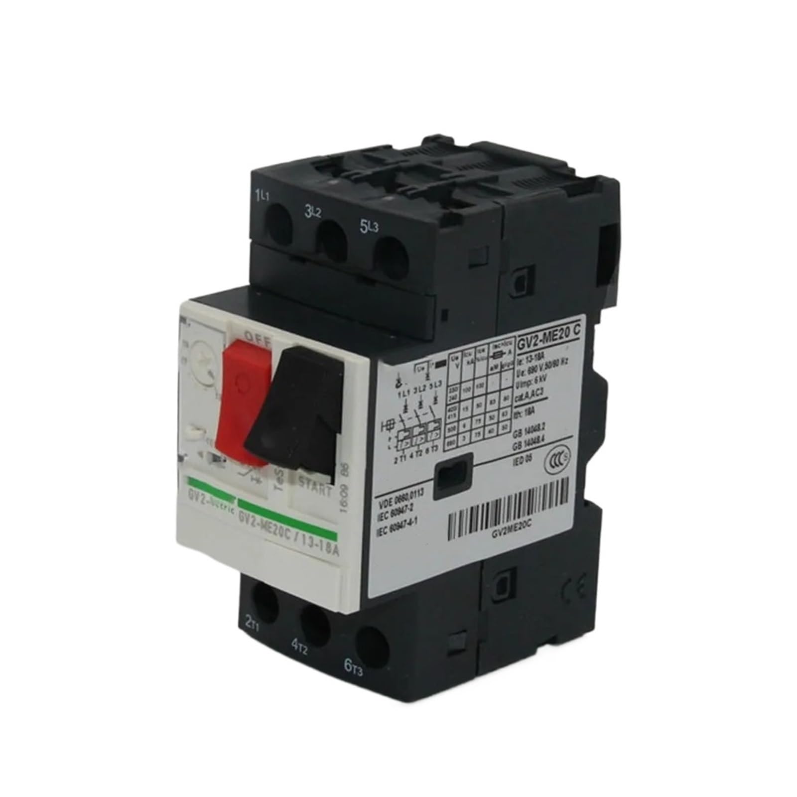 GV2-ME20 C disjoncteur de protection moteur pour compresseur 13-18A