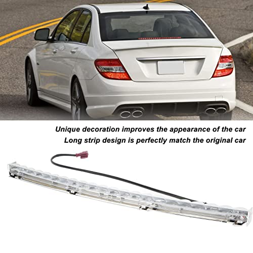 Luz de Freio Alta para Carro Luz Longa Prática Luz Brilhante A2048200056 Superfície Lisa para Veícul